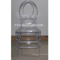 Kd de oro transparente Napoleon silla de plástico para alquiler y banquete (YC-P23-1)